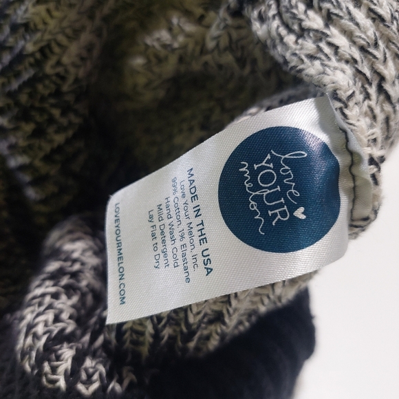 LYM HAT Love Your Melon Winter Beanie Hat USA Cotton - Picture 4 of 4